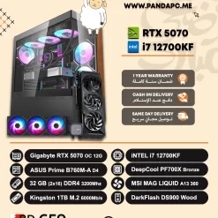 i7 12700KF | RTX 5070 | 32 GB DDR4 | 1TB M.2