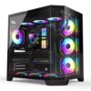 TORTOX CORE 7 ARGB FANS - Black