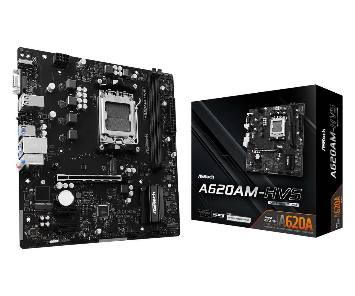 AsRock A620AM-HVS Motherboard