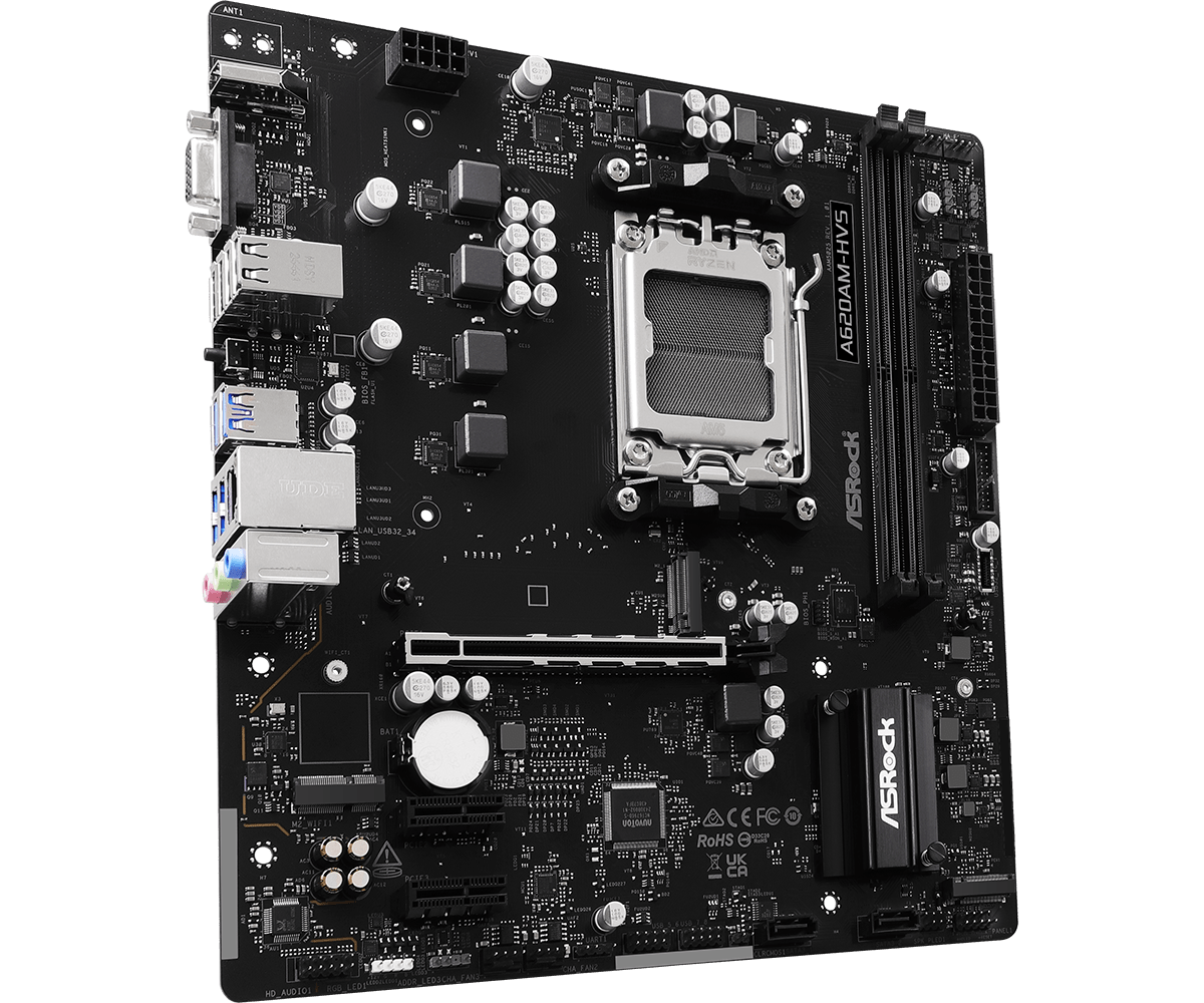 AsRock A620AM-HVS Motherboard - Image 3