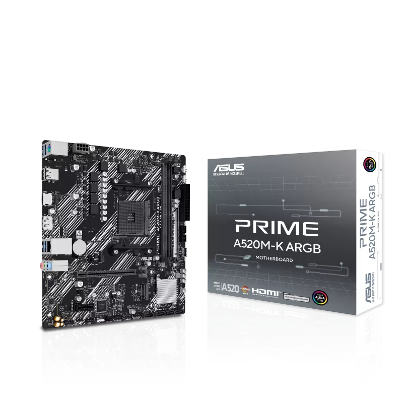 Asus Prime A520M-K ARGB Motherboard