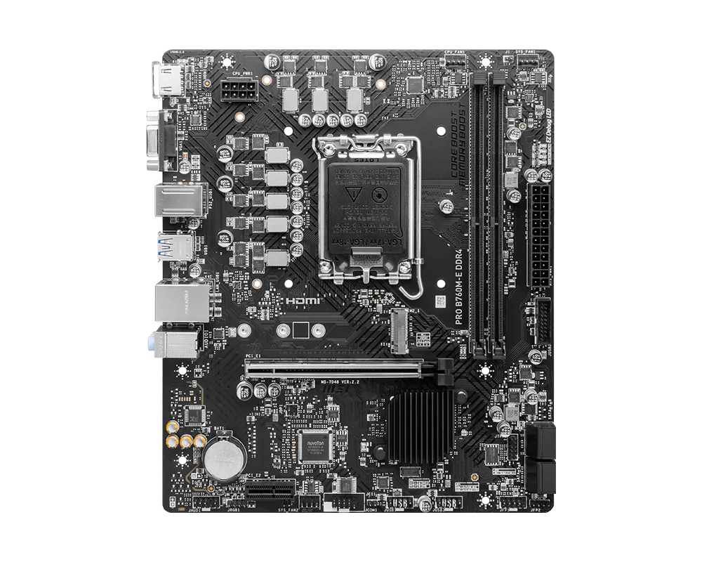 MSI PRO B760M-E DDR4 Motherboard