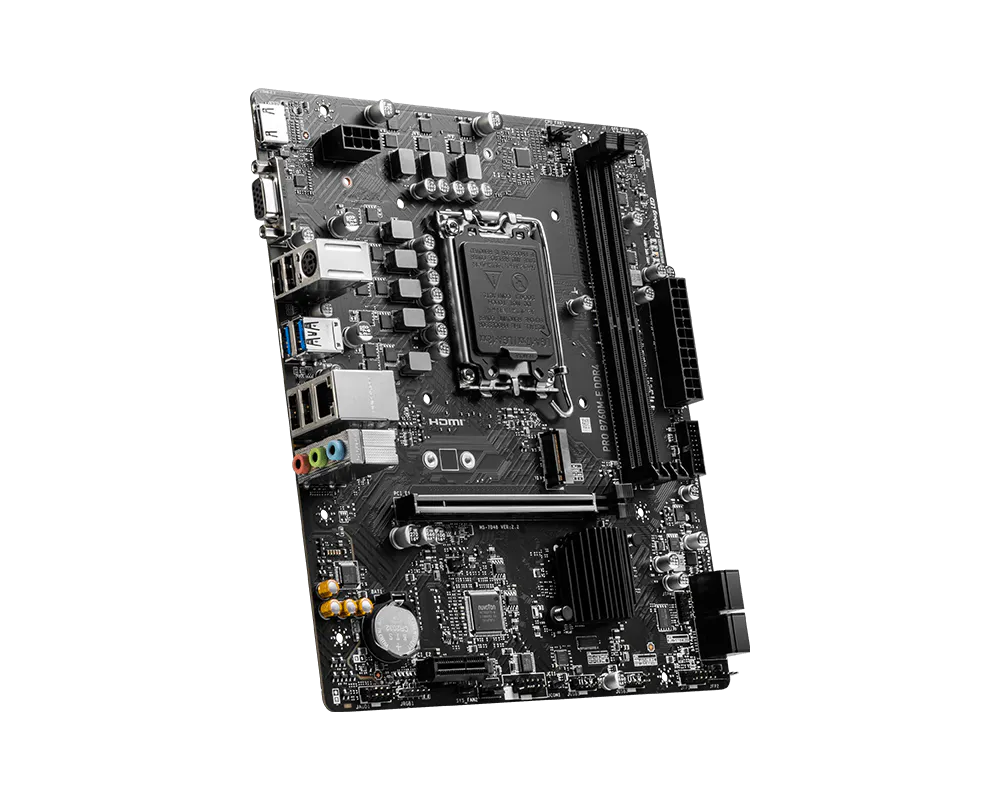 MSI PRO B760M-E DDR4 Motherboard - Image 2